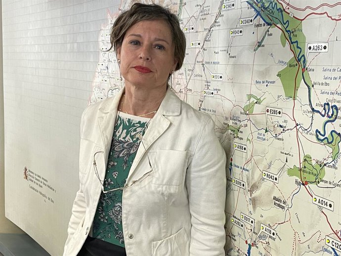 La presidenta de la CHE, Dolores Pascual.