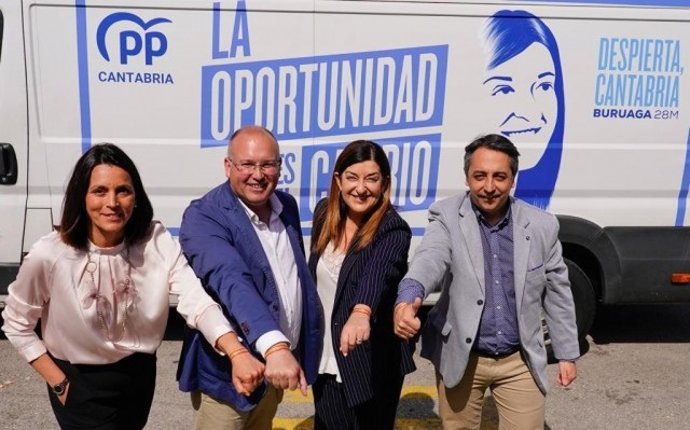 Acto del PP en Bezana.