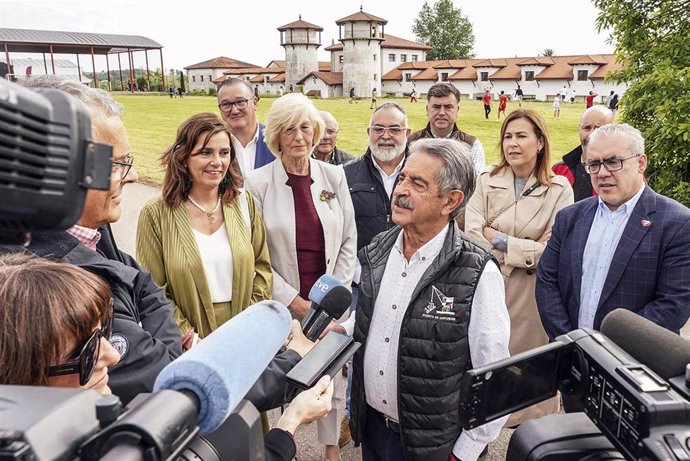 El candidato a la reelección como presidente de Cantabria por el PRC, Miguel Ángel Revilla