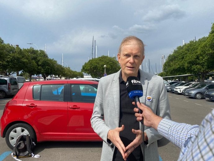 El candidato de Ciudadanos (CS) en el Consell de Mallorca, Alex Valdivia.
