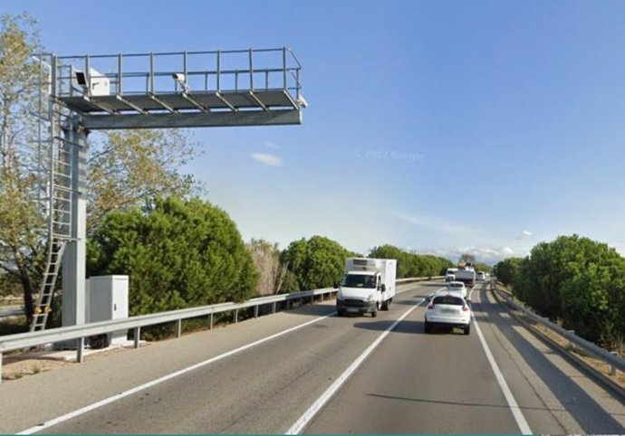 Archivo - Arquivo - Imaxe da estrada C-59 onde entrarán en funcionamento dous novos radares de tramo