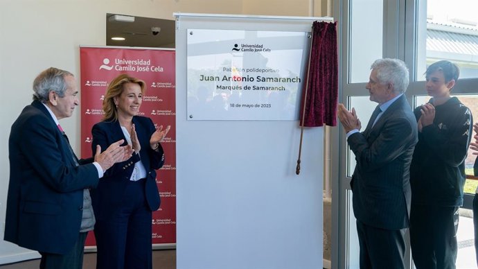 Inaugurado el polideportivo Juan Antonio Samaranch en el campus de la UCJC en Villanueva de la Cañada.