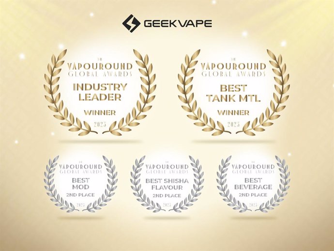 GEEKVAPE Wins Industry Leader At The 2023 Vapouround Global Awards