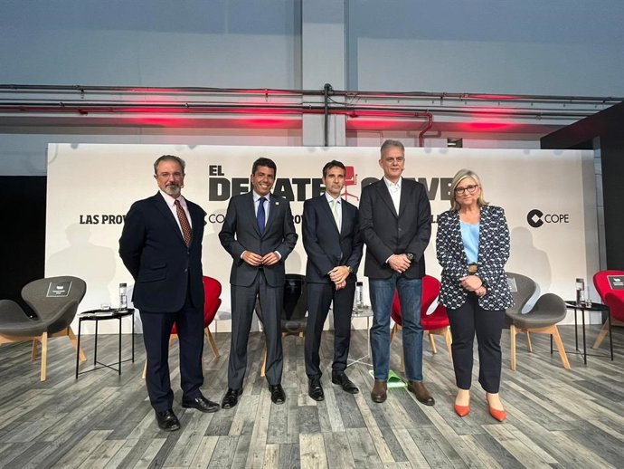 Segundo debate electoral del 28M en la Comunitat Valenciana