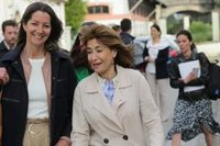 Raquel Sánchez destaca "perseverancia" de Lara Méndez y el compromiso del Gobierno con la intermodal de Lugo