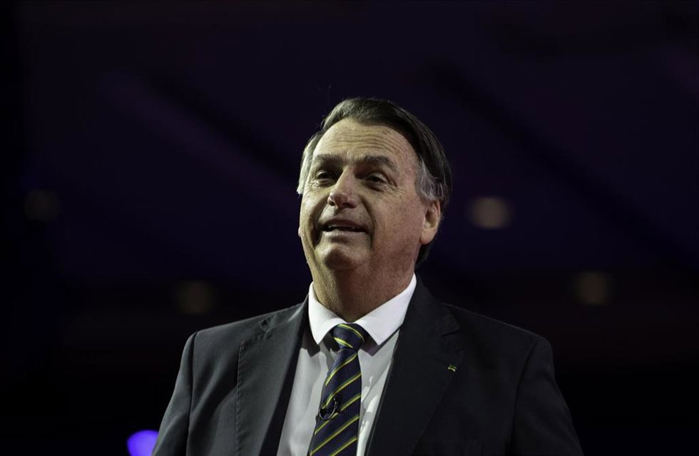 Archivo - El expresidente de Brasil Jair Bolsonaro
