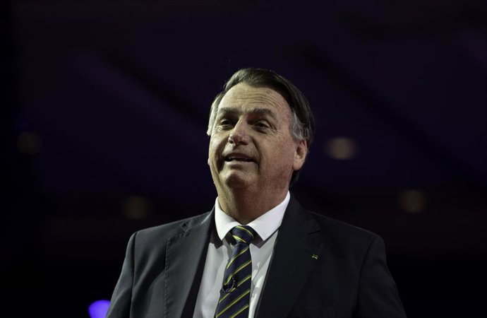 Archivo - El expresidente de Brasil Jair Bolsonaro