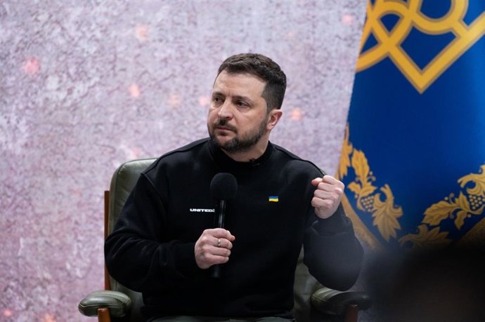 Archivo - Arxivo - El president d'Ucrana, Volodimir Zelenski