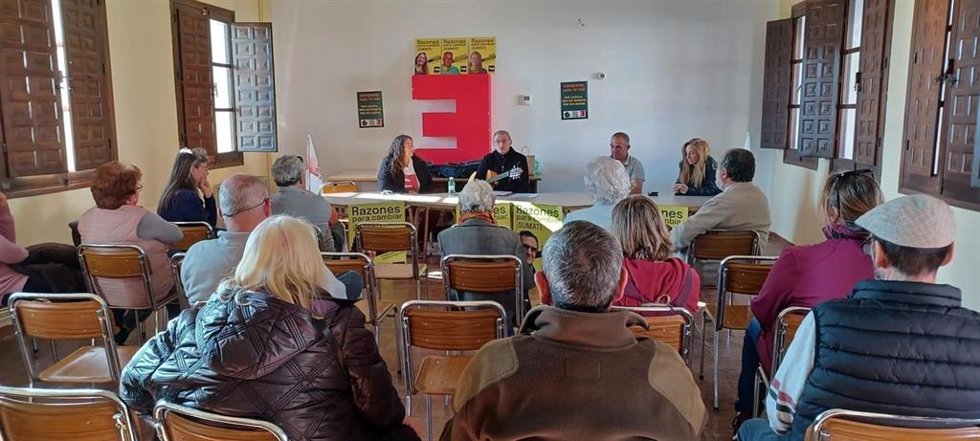 El candidato de +Cuenca Ahora España Vaciada, Ángel Corpa.