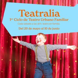 Imagen del cartel oficial del ciclo de teatro musical 'Teatralia'.