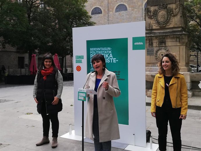 Laura Aznal, candidata de EH Bildu a la Presidencia del Gobierno de Navarra