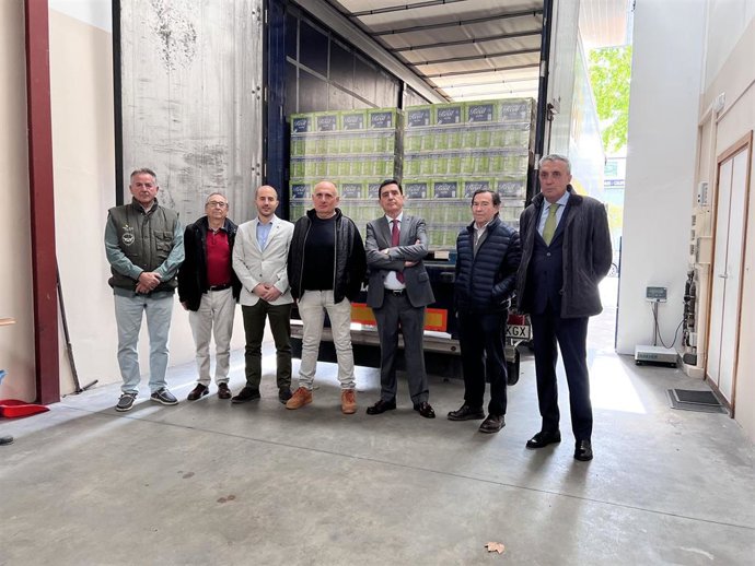 Caja Rural de Soria dona 22.000 litros de leche al Banco de Alimentos de Soria