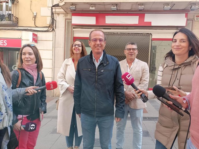 El candidato del PSOE en Guadalajara, Alberto Rojo.