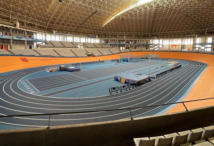 Imagen del interior del Velódromo Luis Puig de Valencia