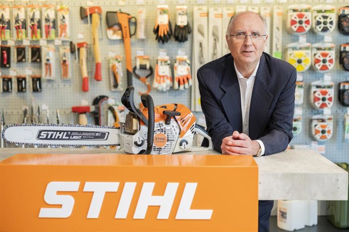 Archivo - El director general de Stihl para España y Portugal, Bernhard Iber.