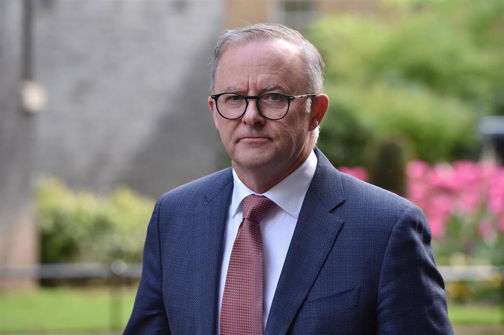 El primer ministro de Australia, Anthony Albanese.