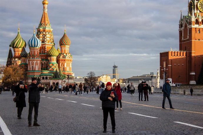 Archivo - Imagen de archivo de la Plaza Roja de Moscú, en Rusia