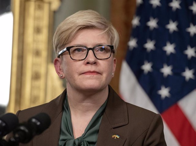 Archivo - Ingrida Simonyte, primera ministra de Lituania