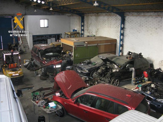 Taller clandestino en Villares de la Reina (Salamanca)