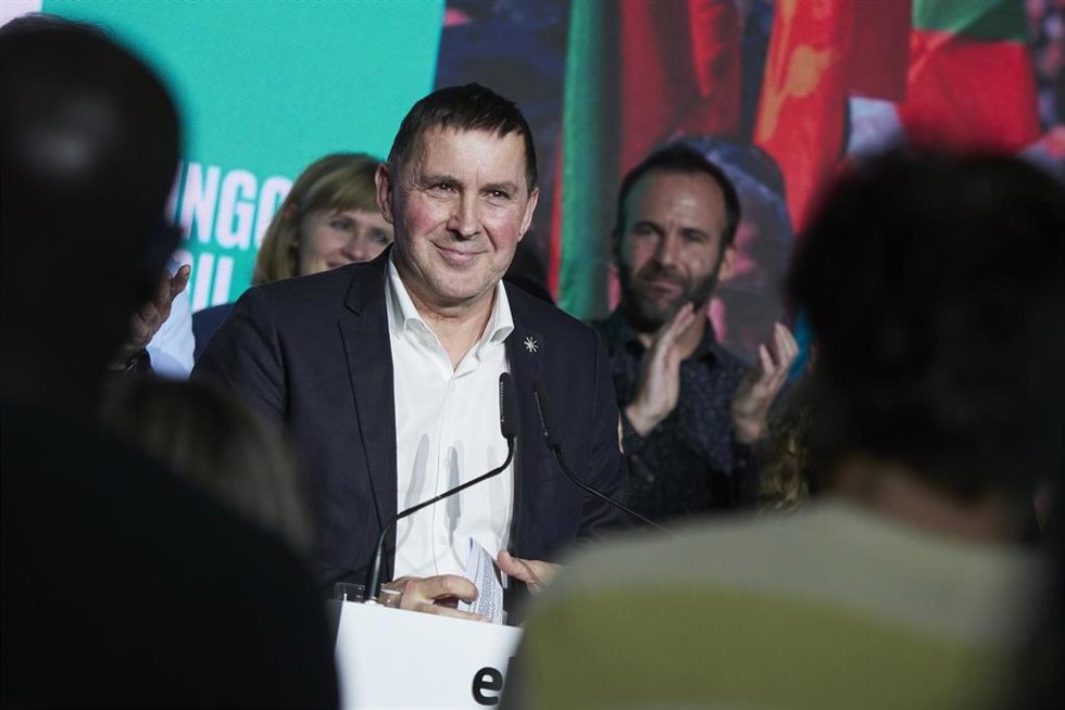 El coordinador general de EH Bildu, Arnaldo Otegi.