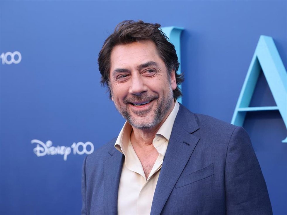JAVIER BARDEM EN EL PHOTOCALL DE 'LA SIRENITA'