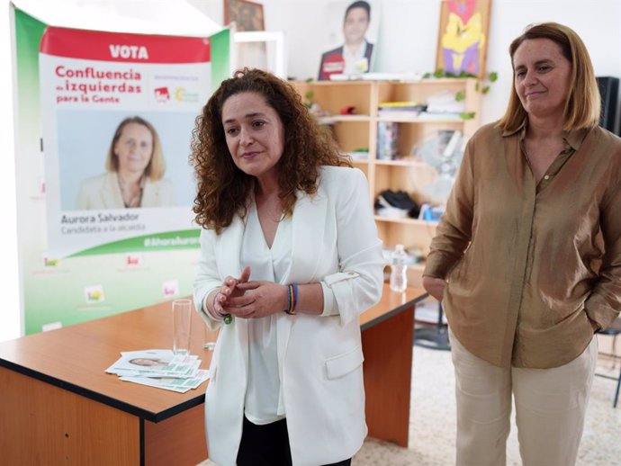 Nieto pide el voto para Salvador en Puerto Real porque gobernará valorando las "necesidades de las mujeres"