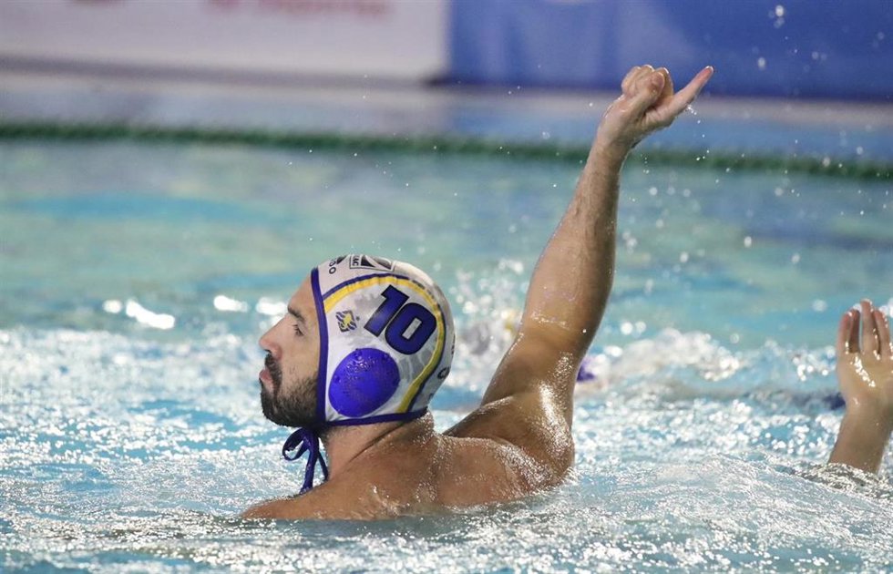 Felipe Perrone, durante un partido con el Atltic-Barceloneta.