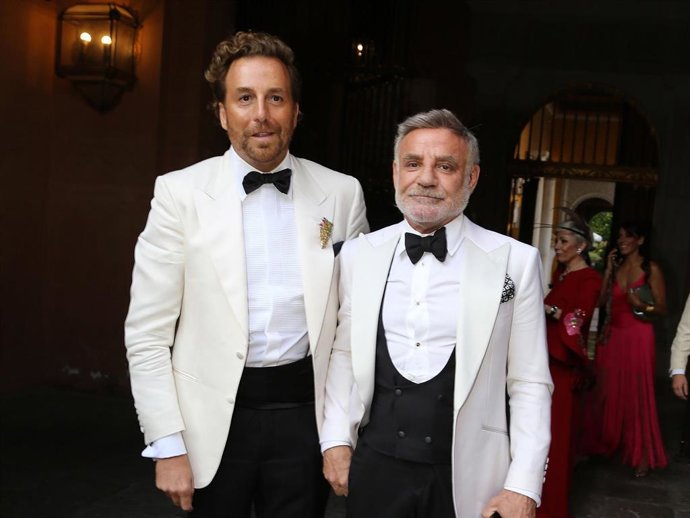 RAÚL PRIETO Y JOAQUÍN TORRES SE DAN EL 'SÍ, QUIERO' EN LA CASA DE PILATOS, SEVILLA.