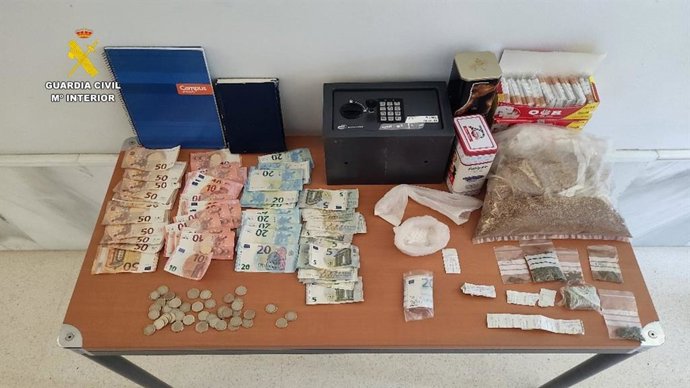 Drogas intervenidas en una vivienda de La Rinconada que funcionaba como un punto de menudeo entre dos institutos.