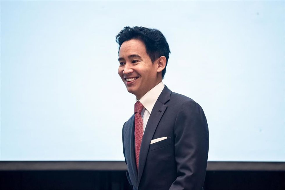 El candidato opositor a primer ministro de Tailandia, Pita Limjaroenrat 