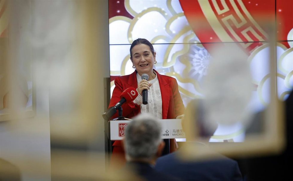 Archivo - La consejera de Cultura, Turismo y Deporte de la Comunidad de Madrid, Marta Rivera de la Cruz.