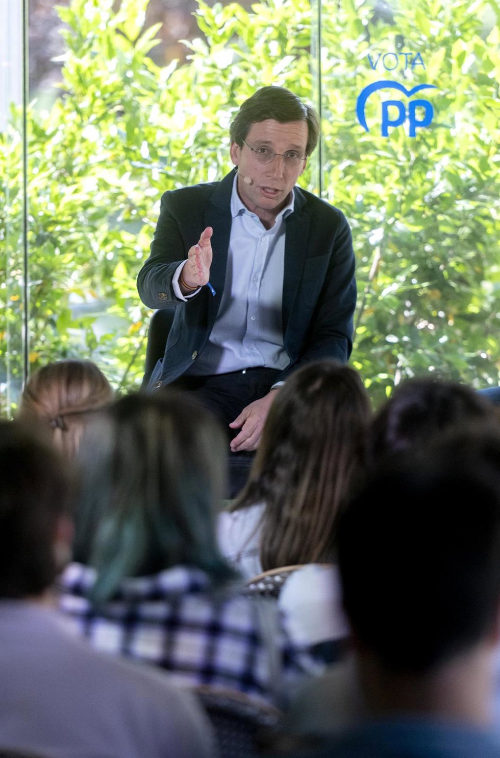 El alcalde de Madrid y candidato del PP a la reelección, José Luis Martínez-Almeida.
