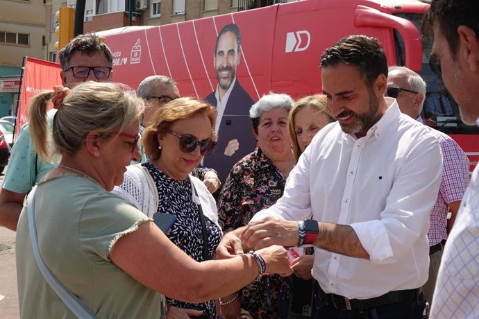 Daniel Pérez, candidato del PSOE a la Alcaldía de Málaga