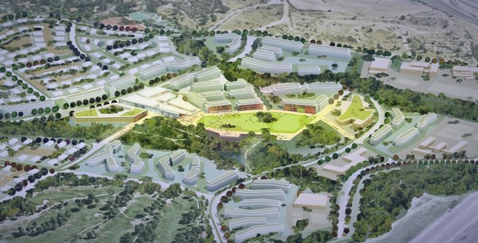 Luz verde al proyecto de urbanización de la Solana de Valdebebas, en Hortaleza