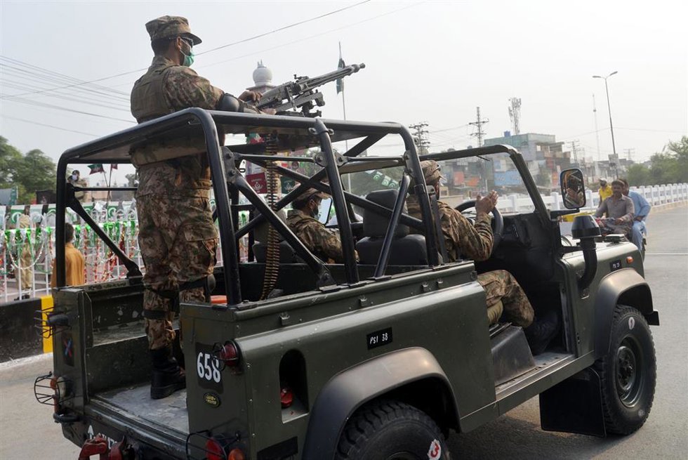 Archivo - Militares en Pakistán