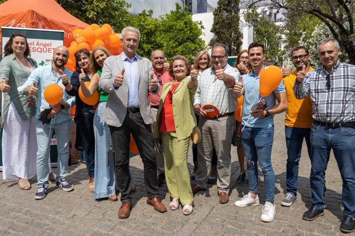 Ciudadanos (Cs)  Aumesquet (Cs) Insiste En Su Papel Decisivo El 28 M Y Asegura Que No Habrá Gobierno En Sevilla Sin Ciudadanos