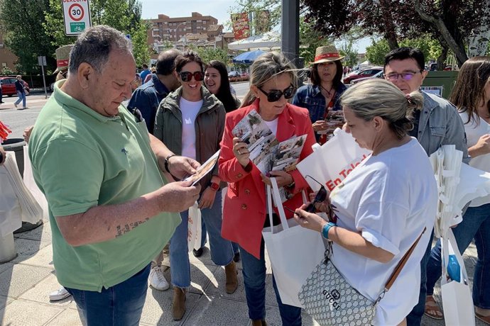 La alcaldesa de Toledo y candidata a la reelección, Milagros Tolón