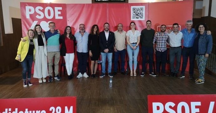 Presentación de la candidatura del PSOE en Fuenteheridos