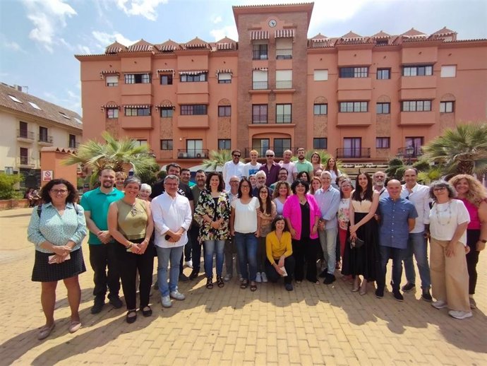 Candidaturas de la confluencia de IU y Podemos en la comarca del Guadalhorce