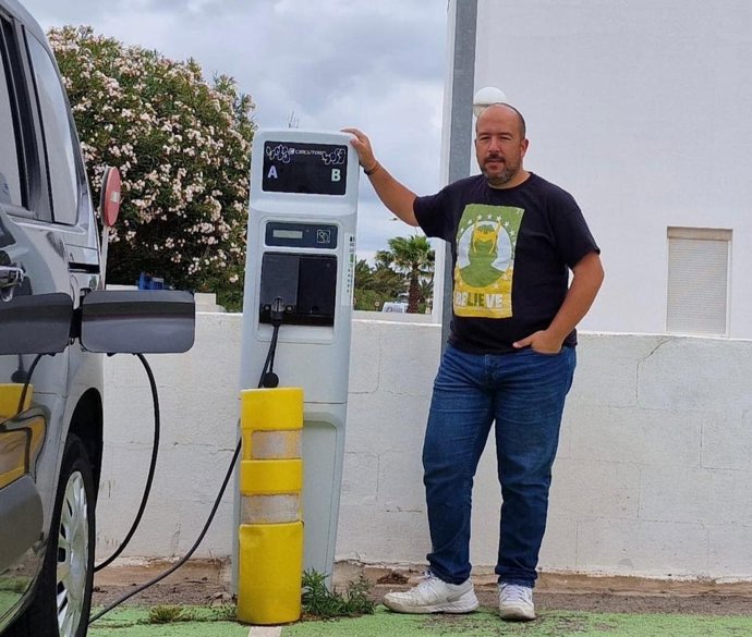 El candidato de CS a la alcaldía de Mahón, Borja Goñalons.