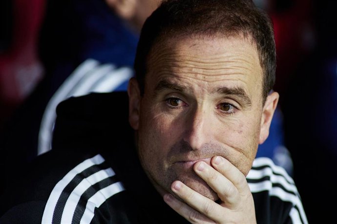 Archivo - Jagoba Arrasate, entrenador del CA Osasuna.