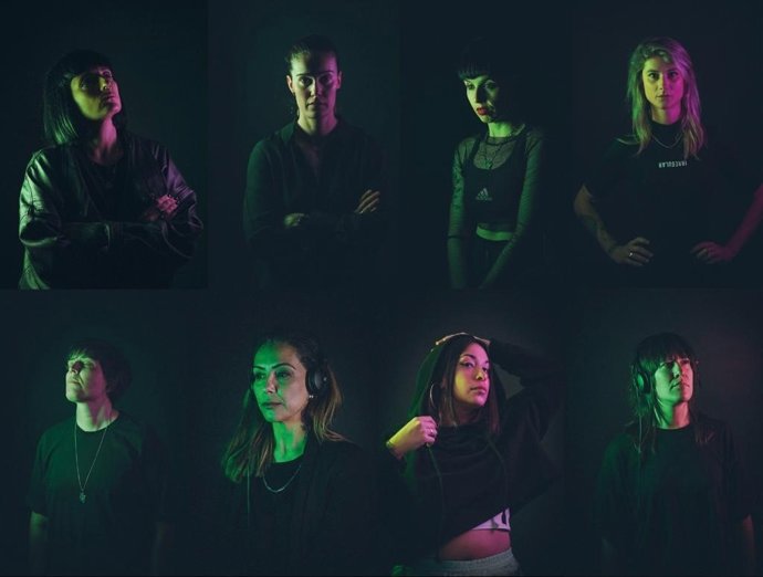 Foto del Colectivo CRUDA Mujeres DJs Region de Murcia