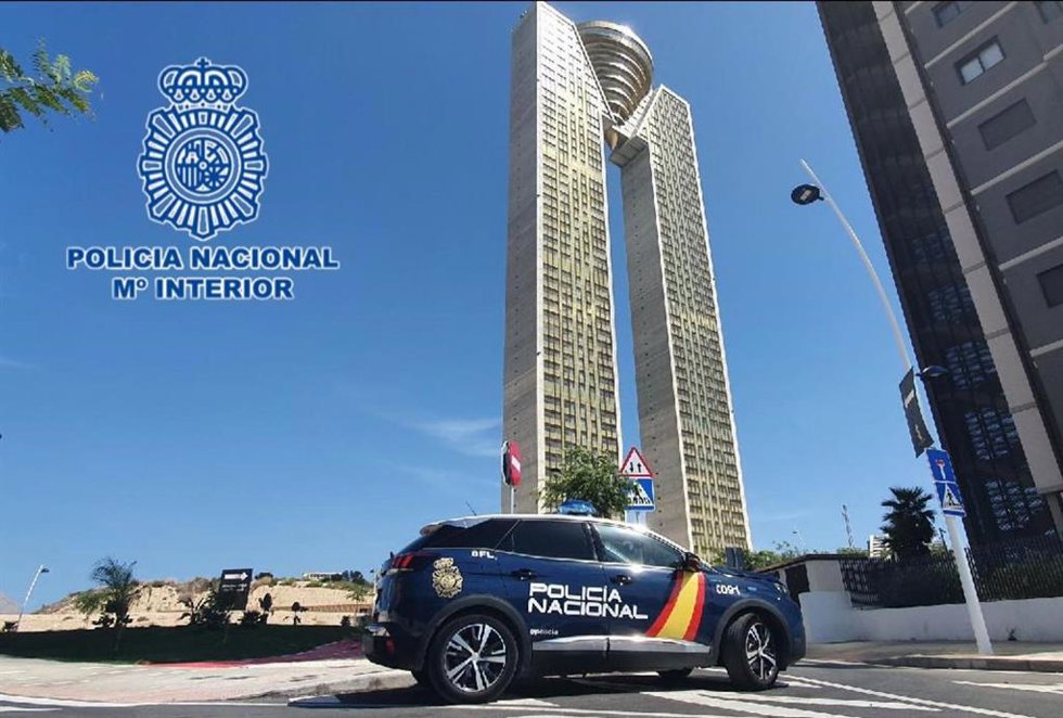Vehículo de la Policía Nacional