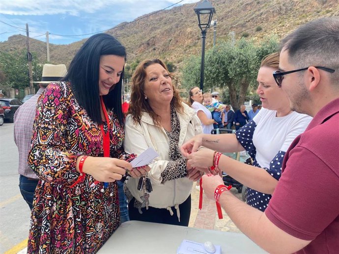 La candidata del PSOE a la Alcaldía de Macael (Almería), Carmen Moreno Pastor