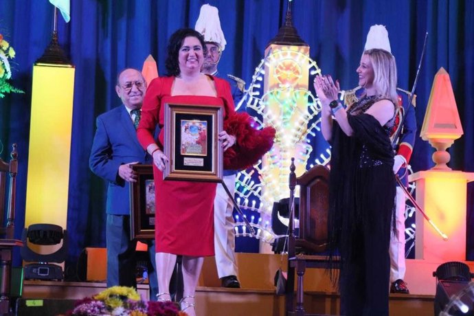 Macarena Besteiro anticipa la Feria de Alcalá con su pregón.