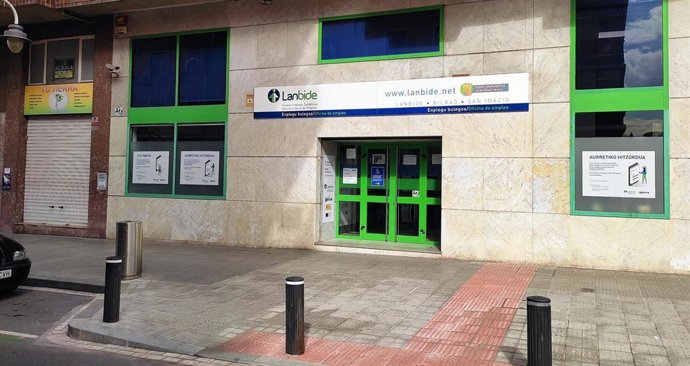 Oficina de Lanbide en Bilbao