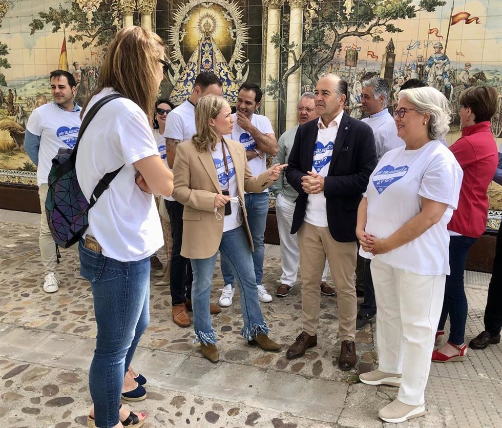 El candidato del PP a la Alcaldía de Talavera de la Reina, José Julián