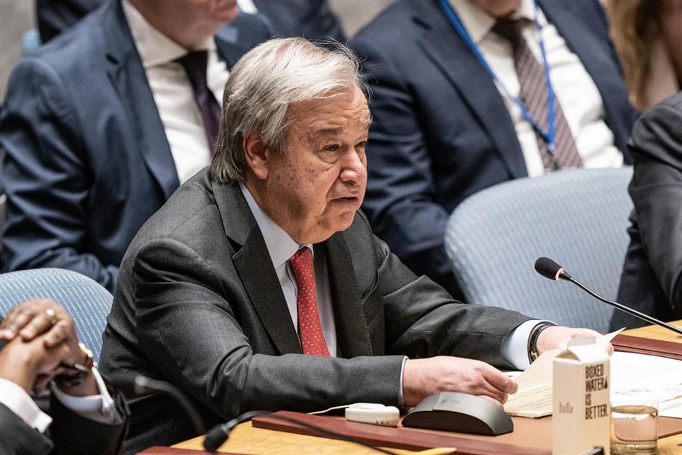 El secretario general de la ONU, António Guterres 