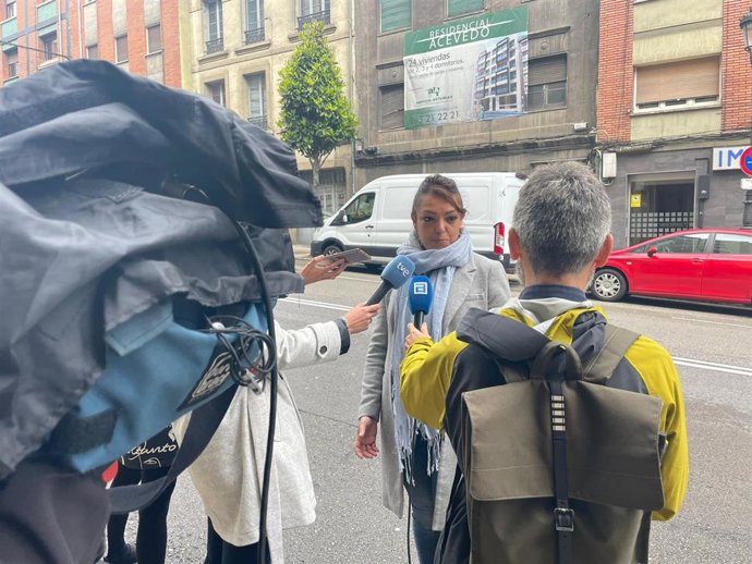 La candidata de Vox a la Presidencia del Principado, Carolina López