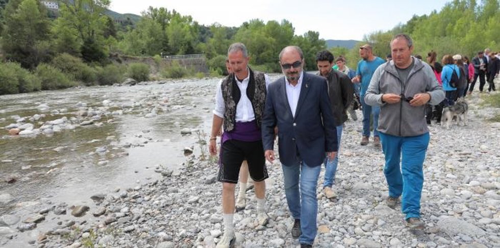 El presidente del Gobierno de Aragón, Javier Lambán.